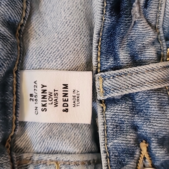 AWESOME LOW WAIST DISTRESSED SKINNY JEANS - Picture 5 of 11